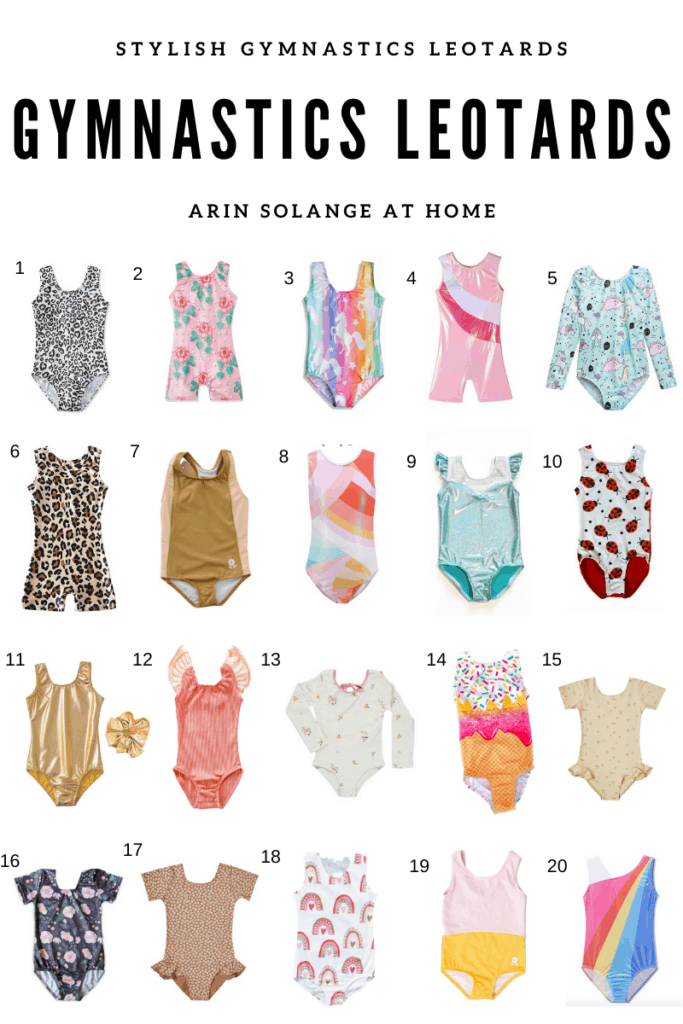 Cute Toddler Gymnastics Leotards - arinsolangeathome