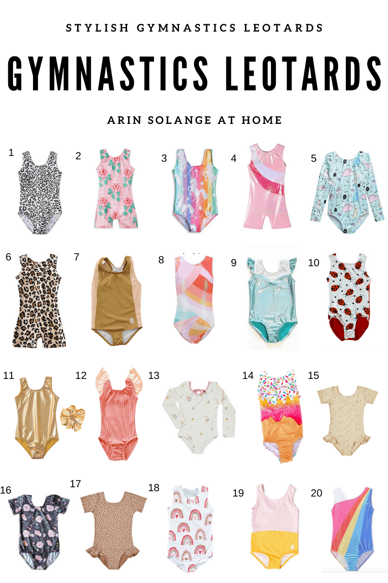 Cute Toddler Gymnastics Leotards arinsolangeathome