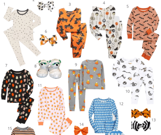 Halloween Pajamas for baby and kids