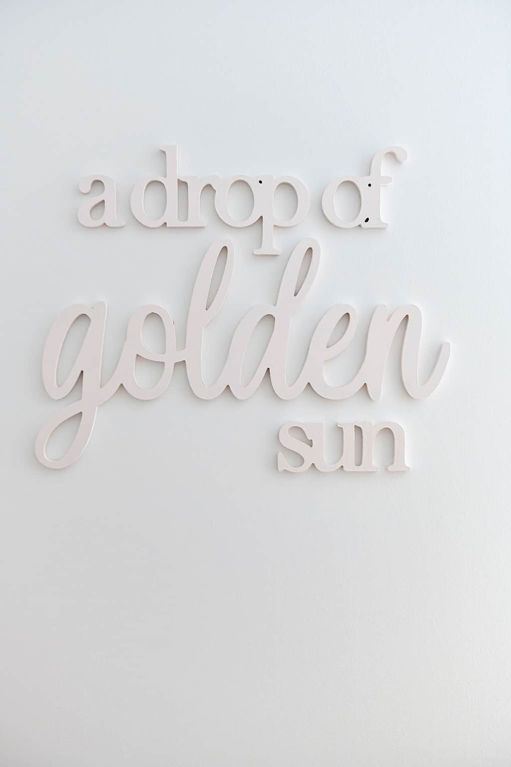 a drop of golden sun wall hanging