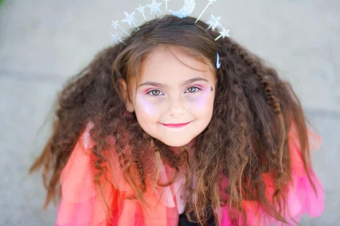 Fun halloween crimped hair