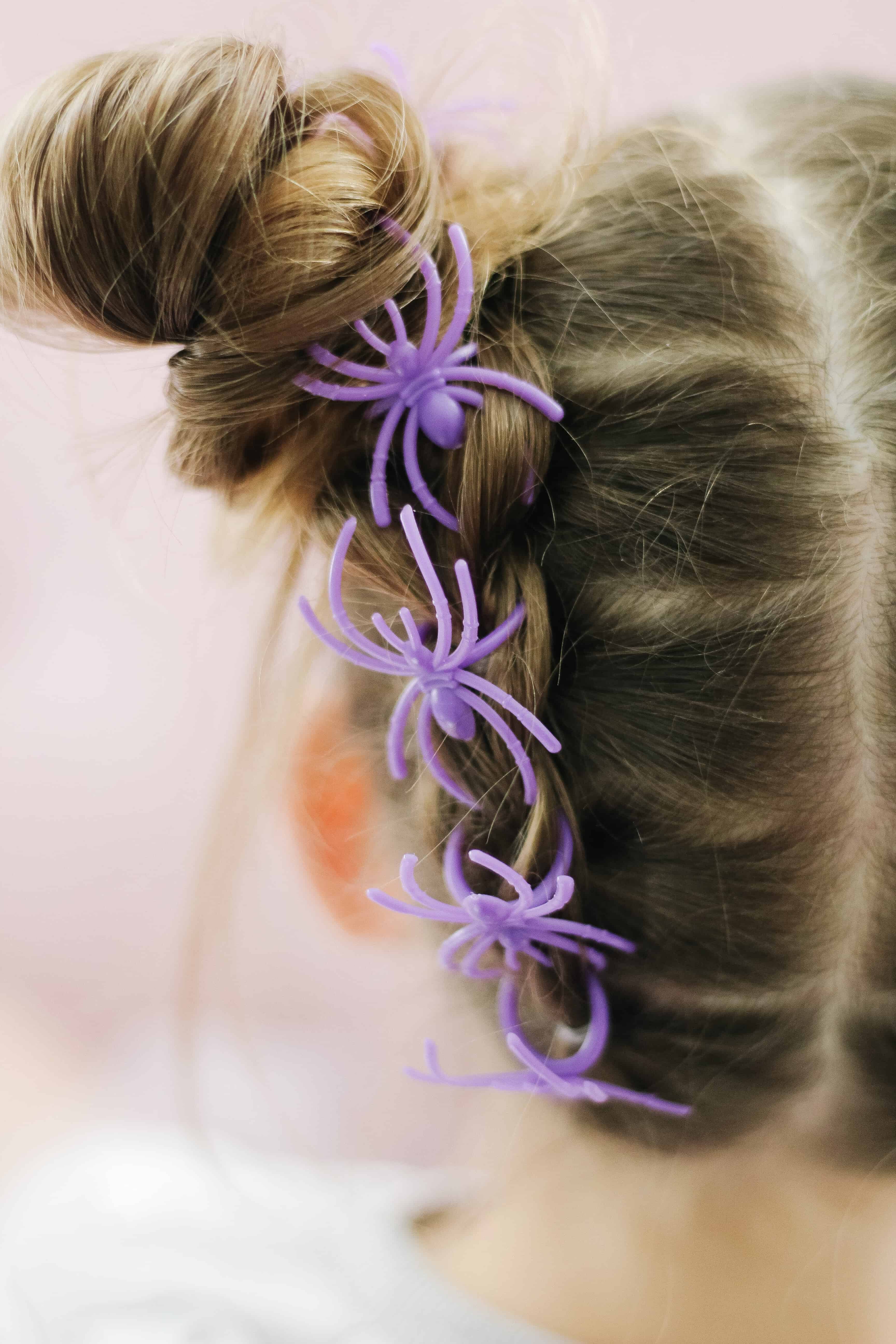 Halloween hair for toddler