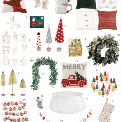Amazon Christmas Decor round up