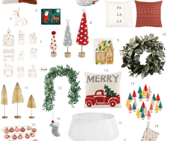 Amazon Christmas Decor round up