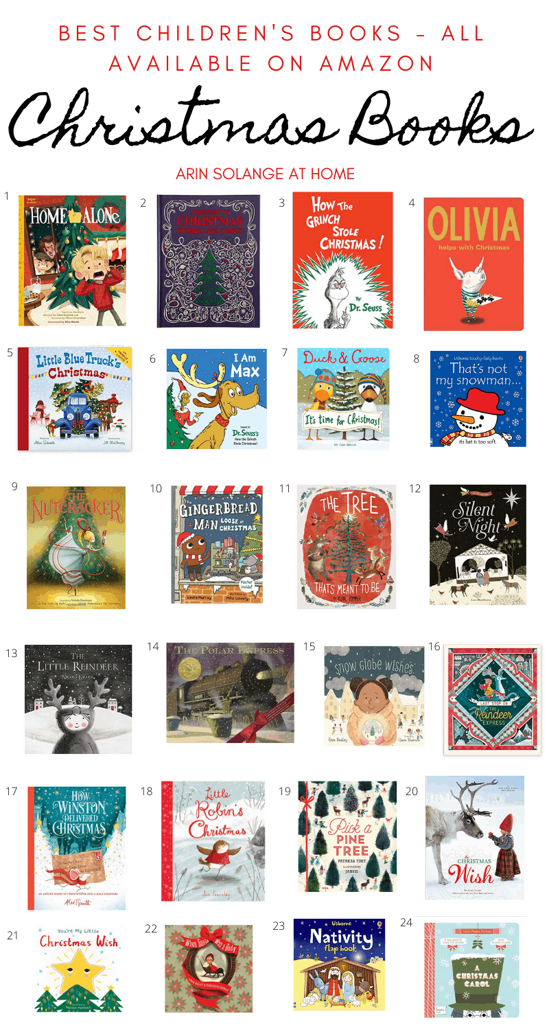 A round up of the best children's Christmas books for display