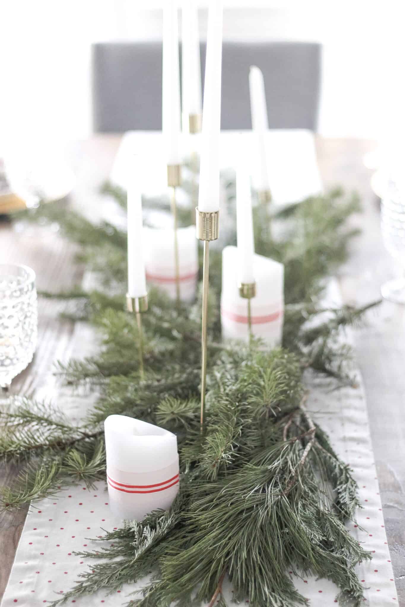 christmas tablescape