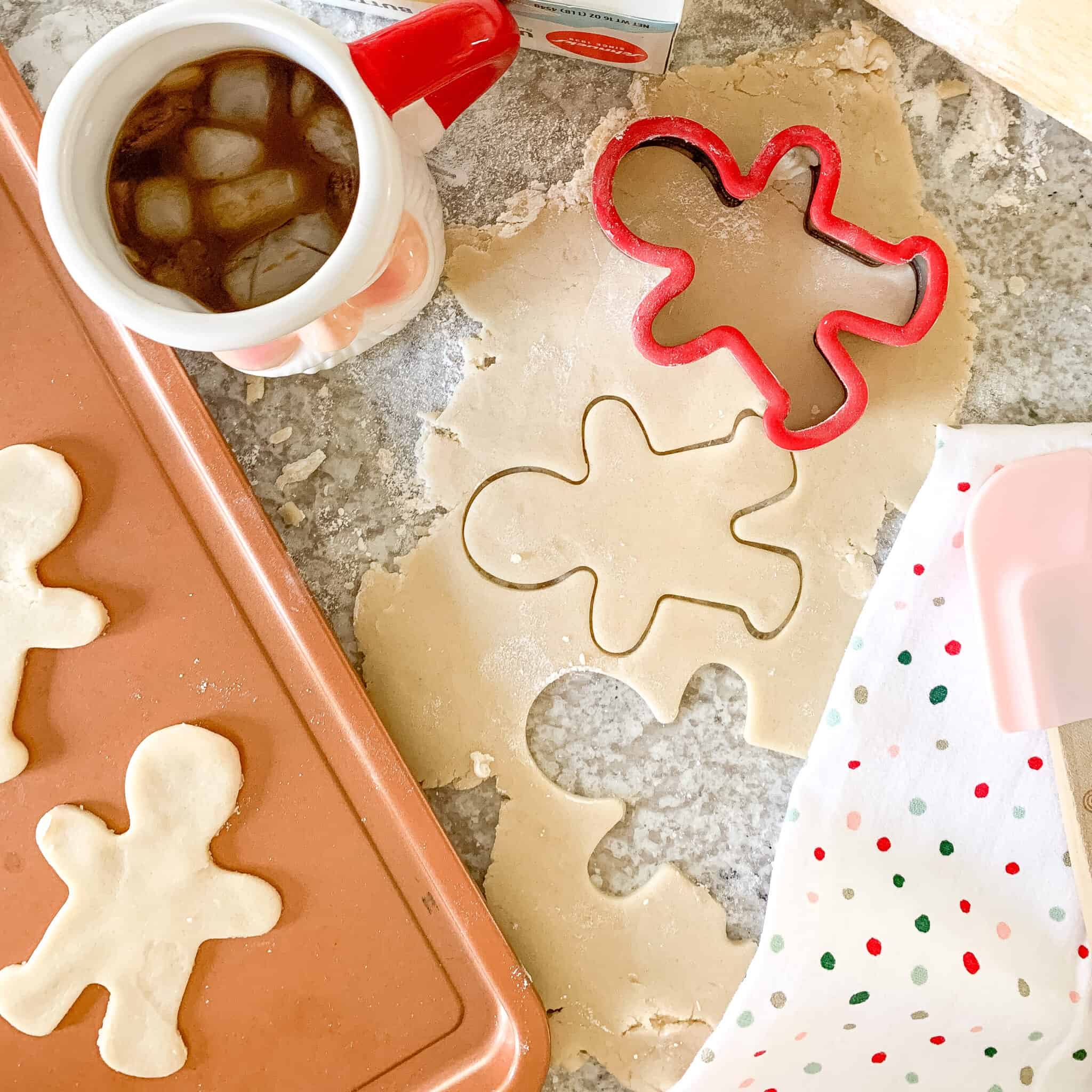 Sugar Cookies Being Baked