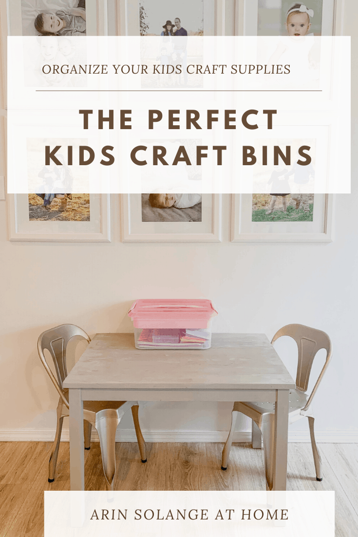 Easy Kids craft bins