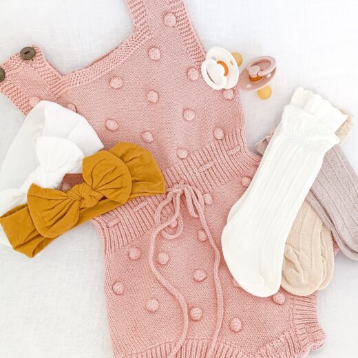 baby girl outfit flatly