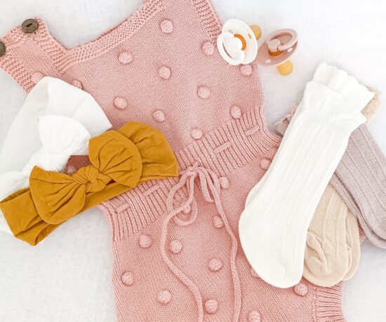 baby girl outfit flatly