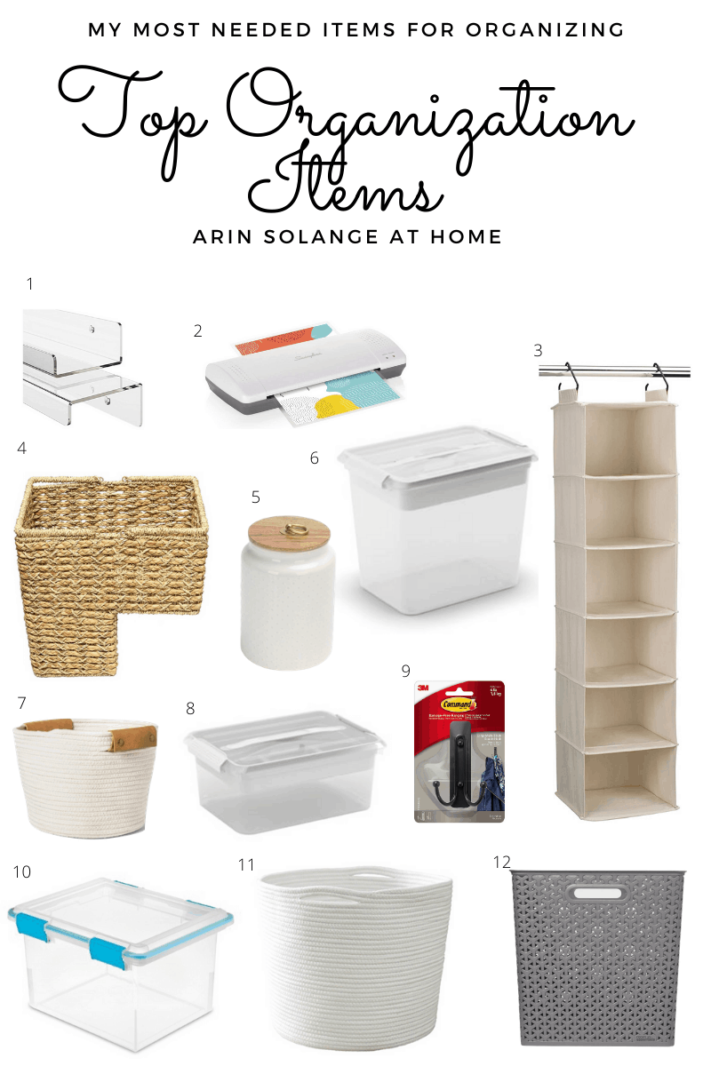 home organization favorites