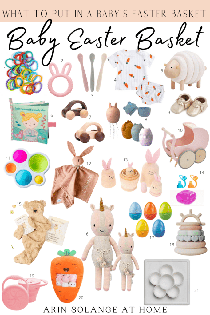 lists of baby easter basket ideas