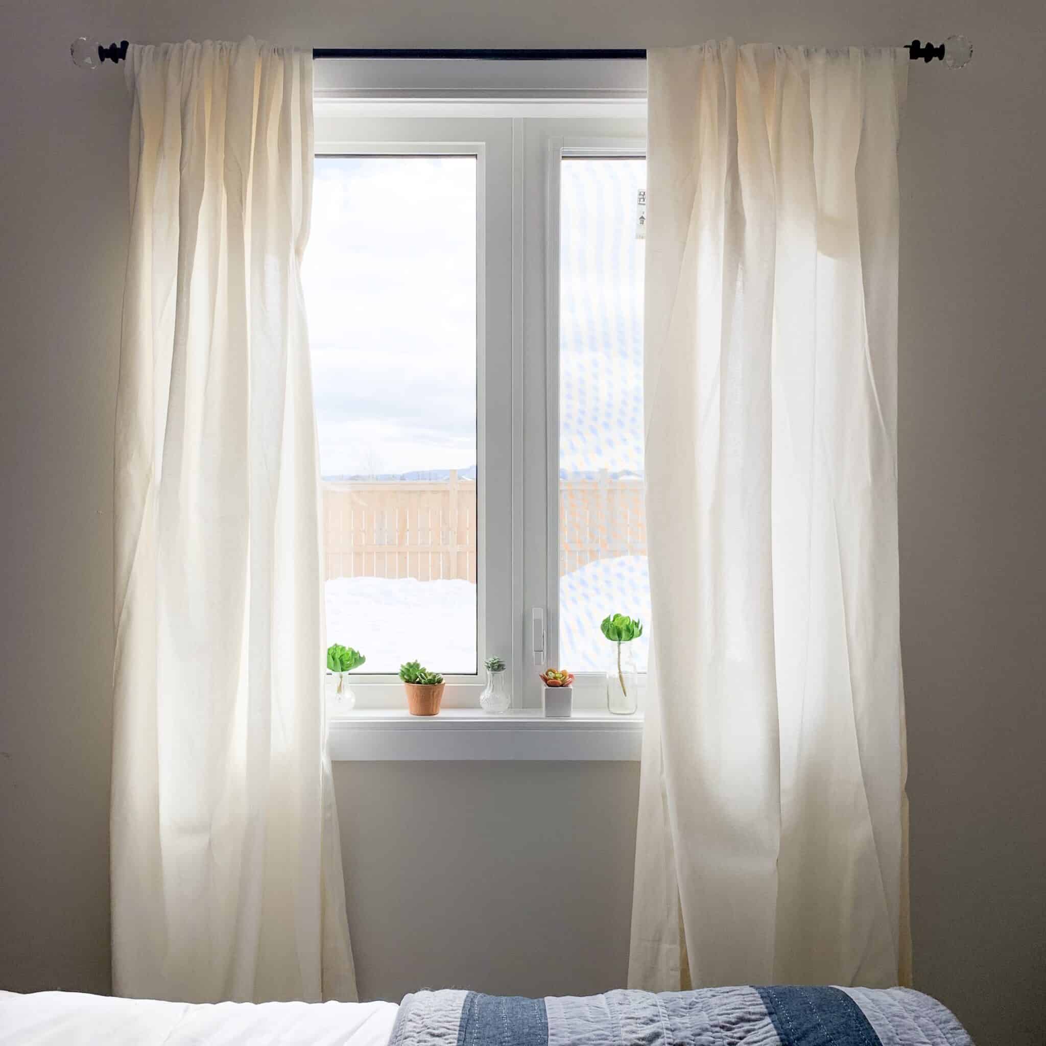 Master Bedroom windows