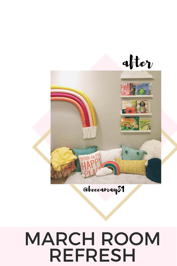 diy rainbow playroom for kids