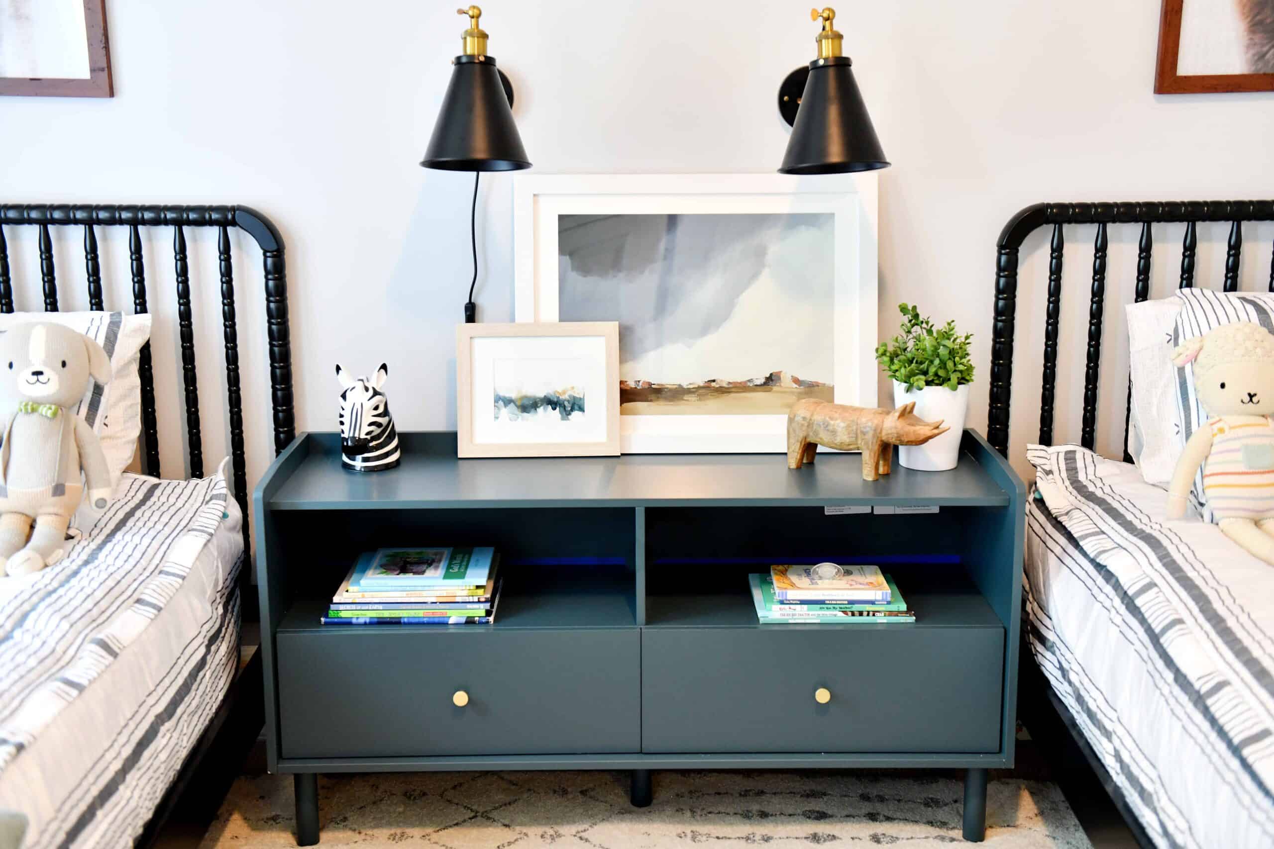 Tv stand as night stand