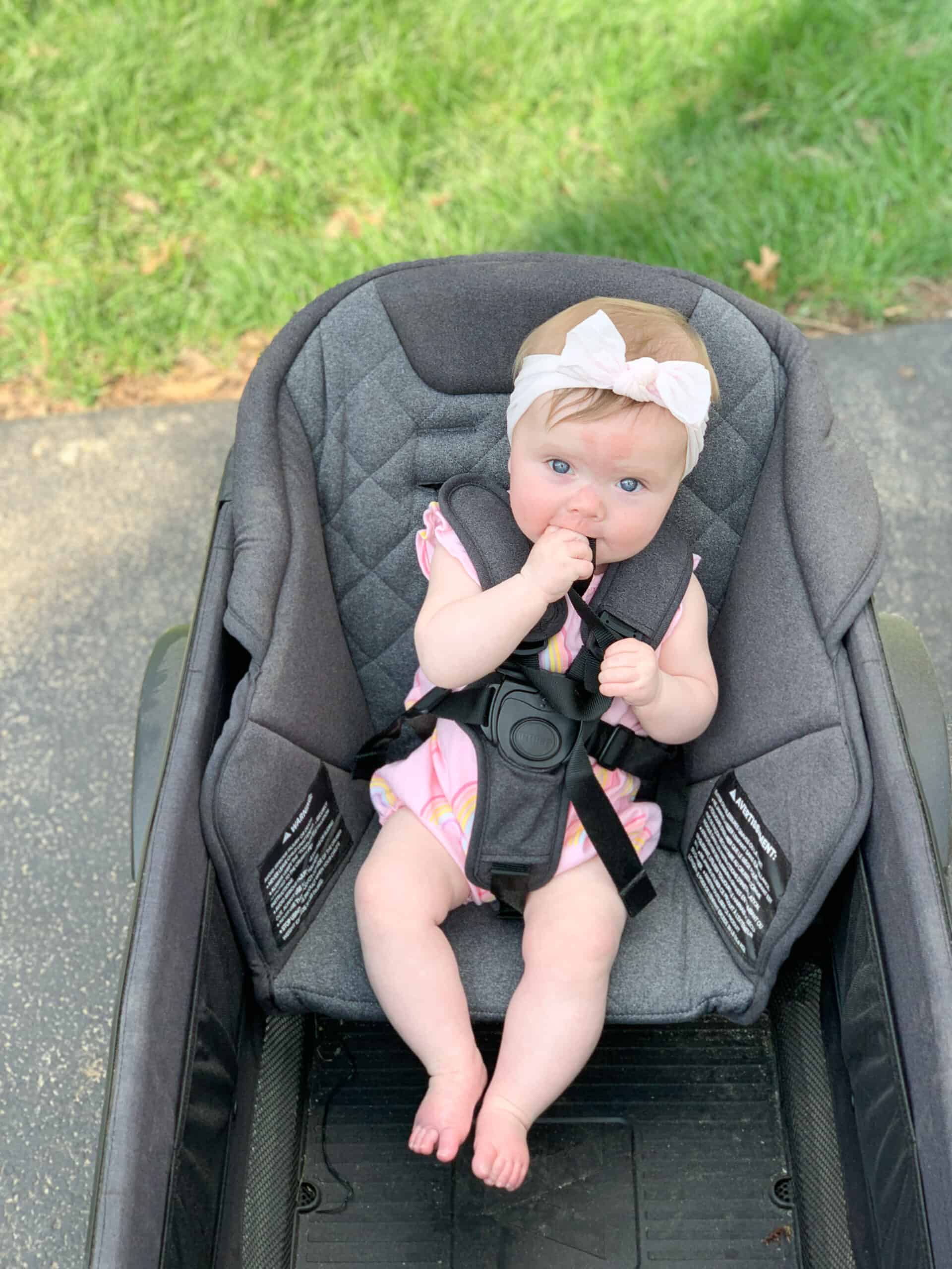 wagon that holds infant car seat