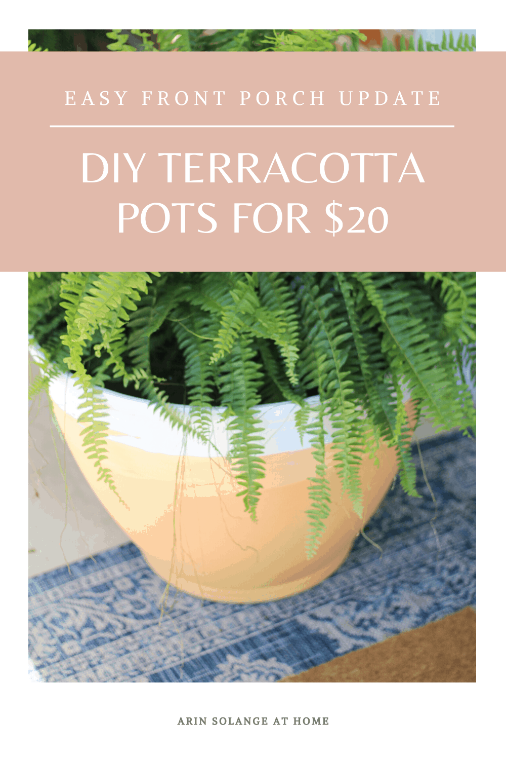 DIY Terracotta Pot