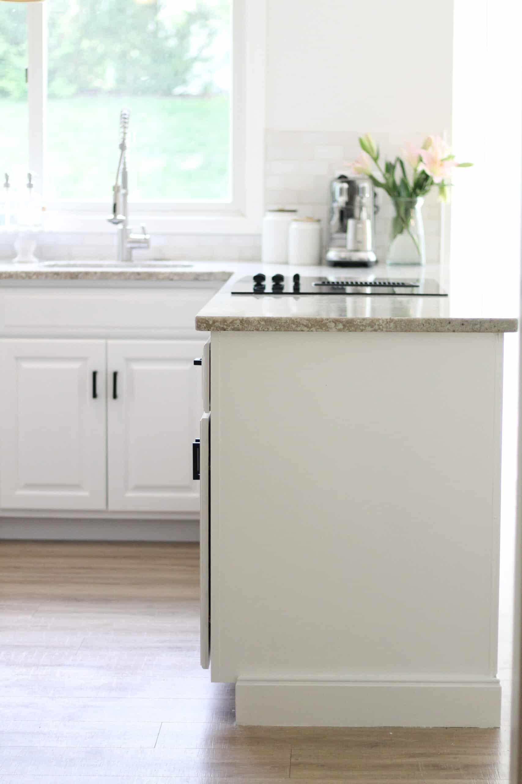 Painted kitchen cabinets