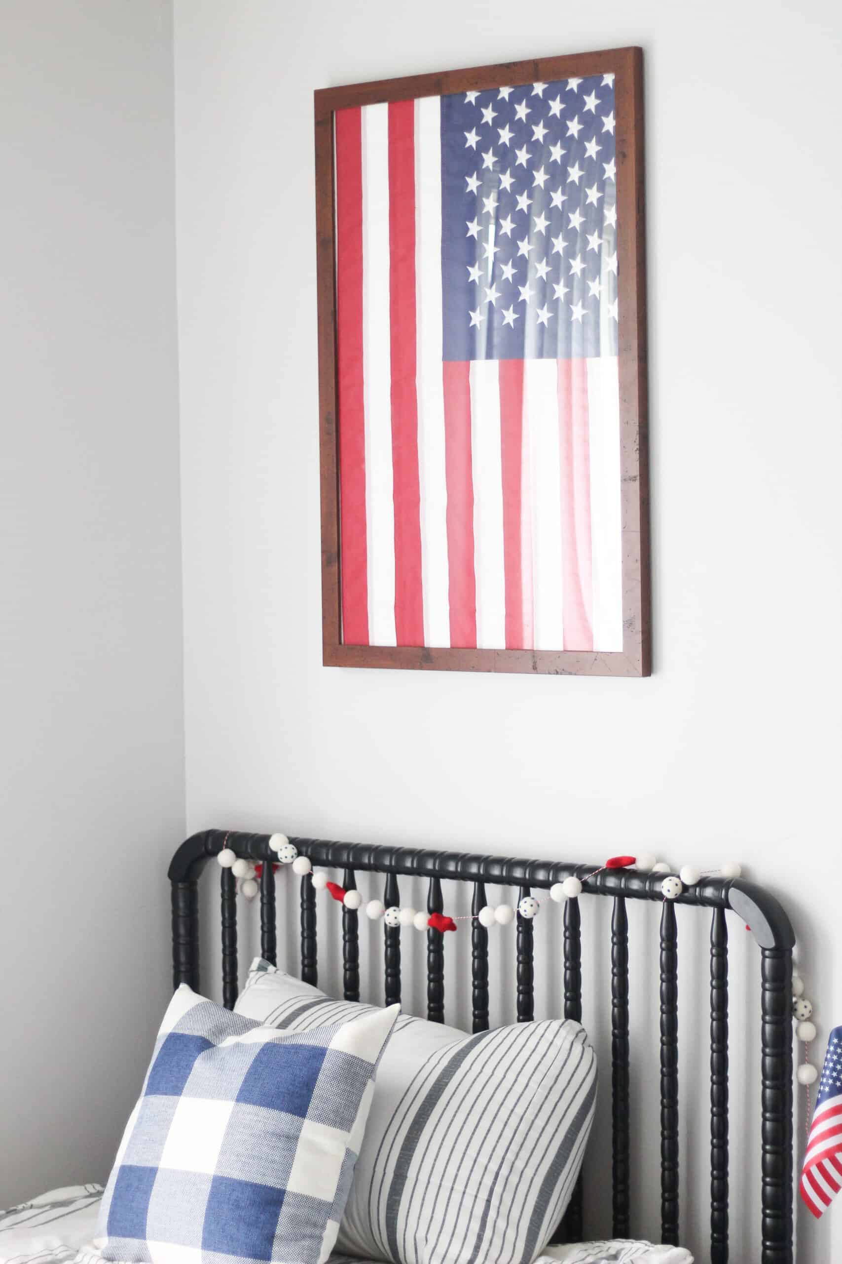 Patriotic boys room