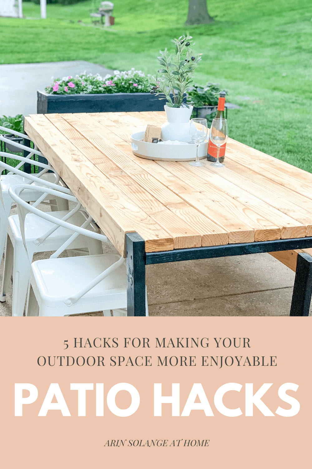 Patio hacks to elevate your outdoor space