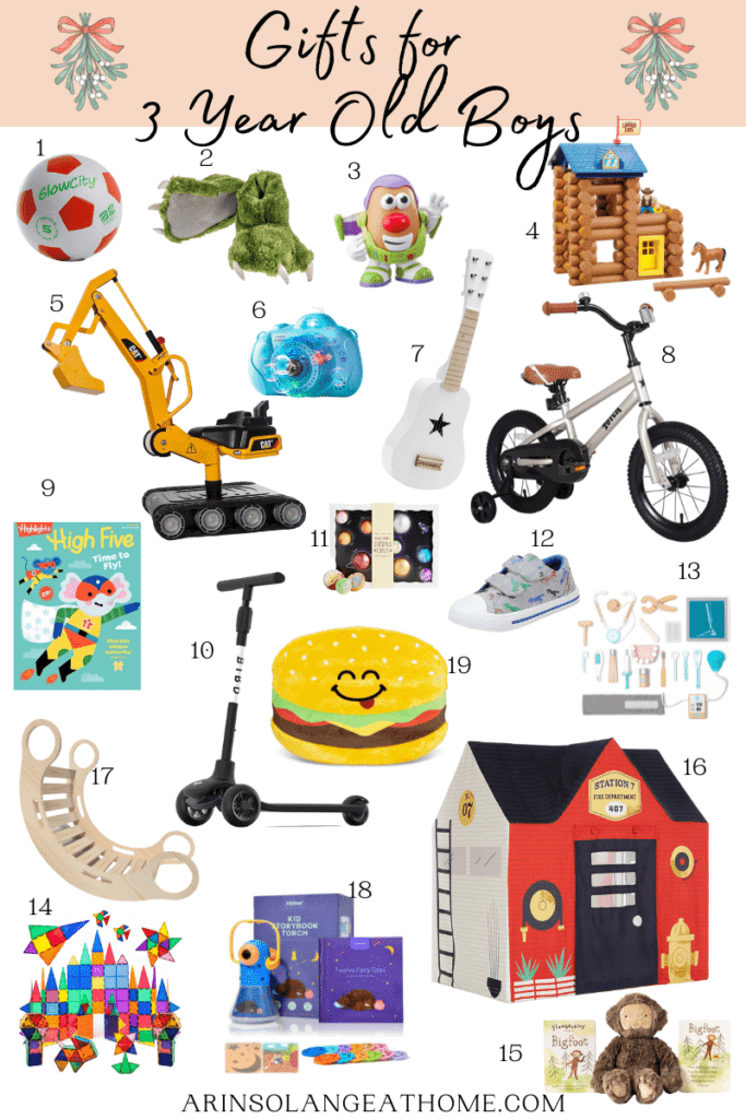 Fun gifts for store 3 year old boy