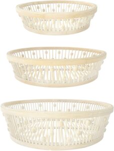 set of three baskets from Amazon