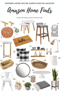 Amazon Home decor round up