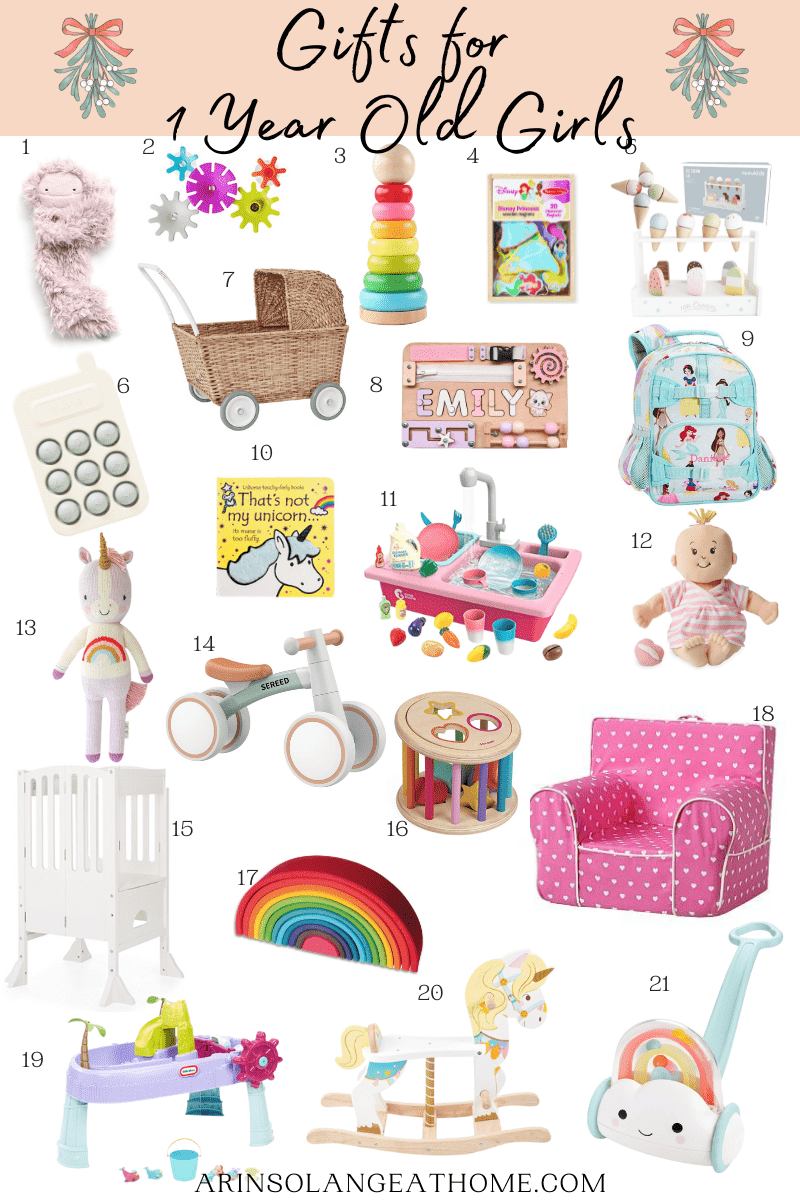 One Year Old Girl Gift Guide - arinsolangeathome