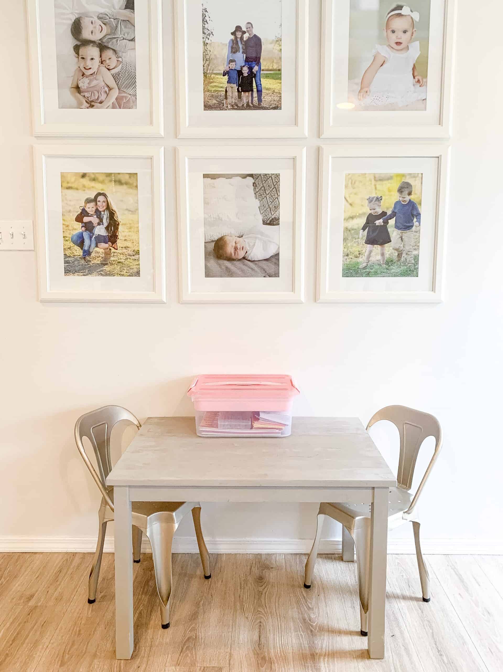 homeschool organization  space