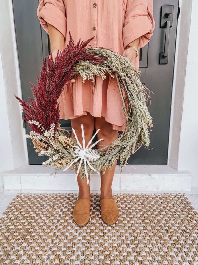 simple fall wreath
