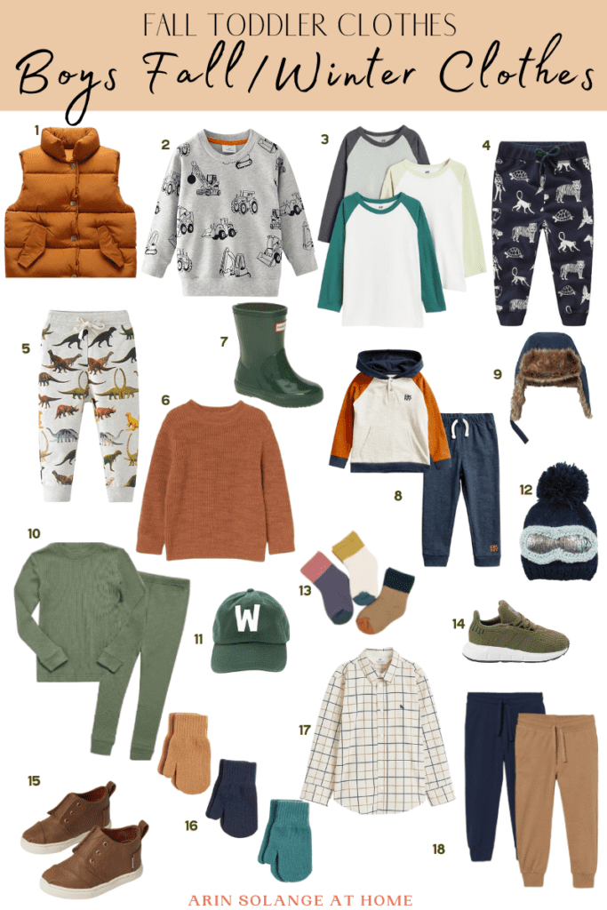 Toddler Boy Fall Outfits
