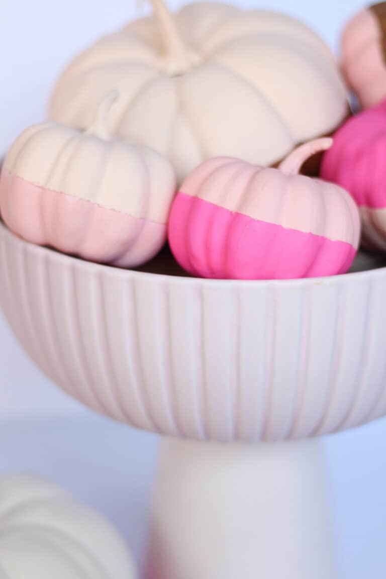 Color block Pink Pumpkins - arinsolangeathome