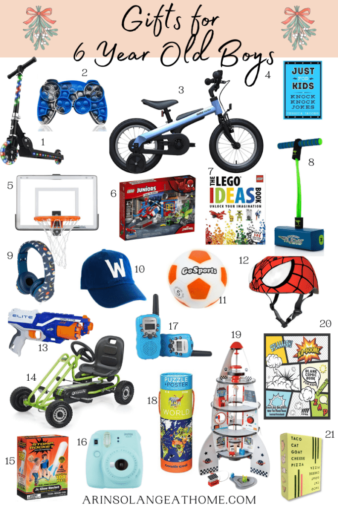 18 Top Toys: The Best Gifts For 6 Year Old Boys This Year -  arinsolangeathome