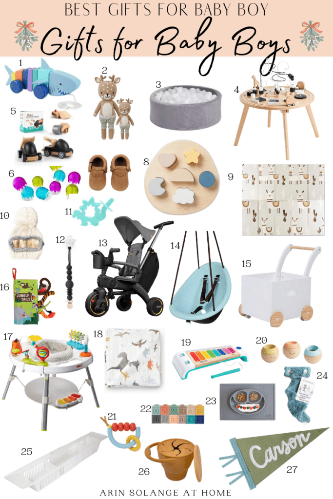 What To Buy A Baby Boy For Christmas - Arinsolangeathome