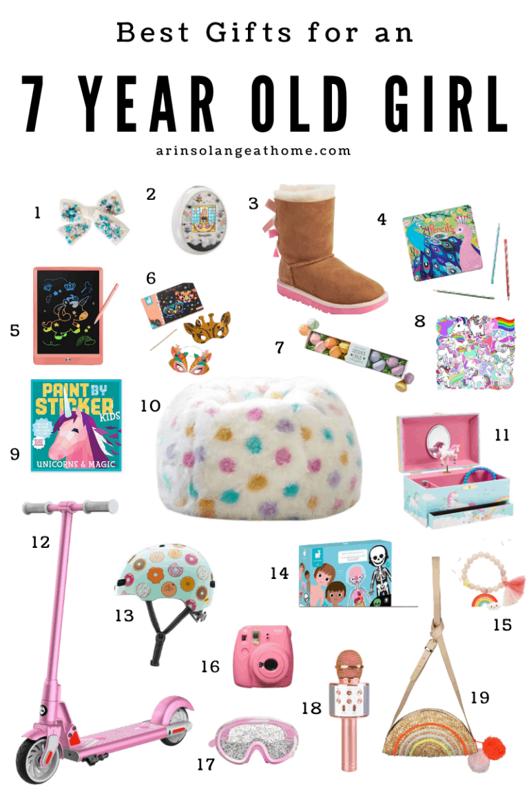 Best Gifts for 7 Year Old Girls arinsolangeathome