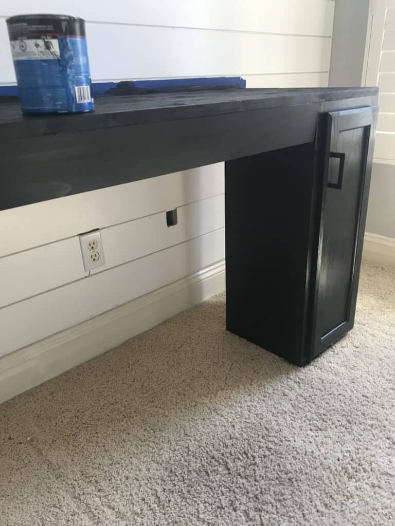 built in desk 