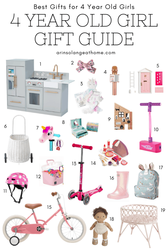 gifts for 4 year old girls 