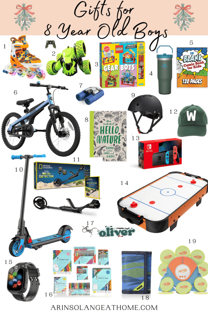 eight year old boy gift guide