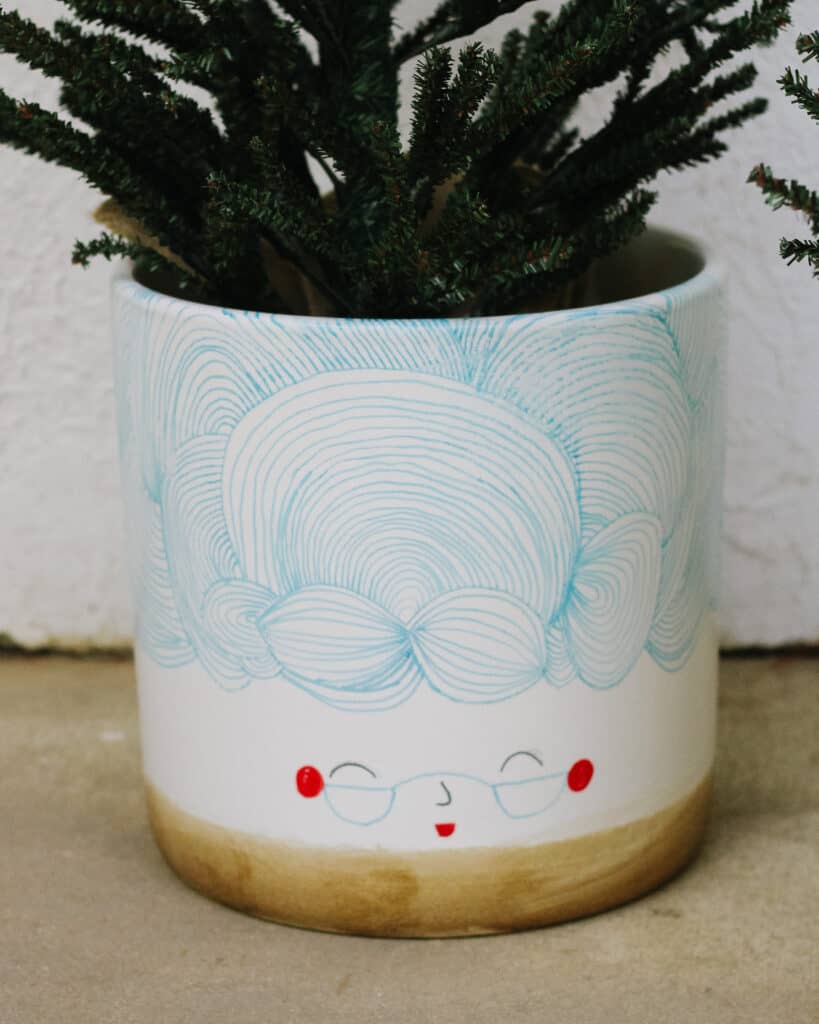 Mrs. Claus Planter