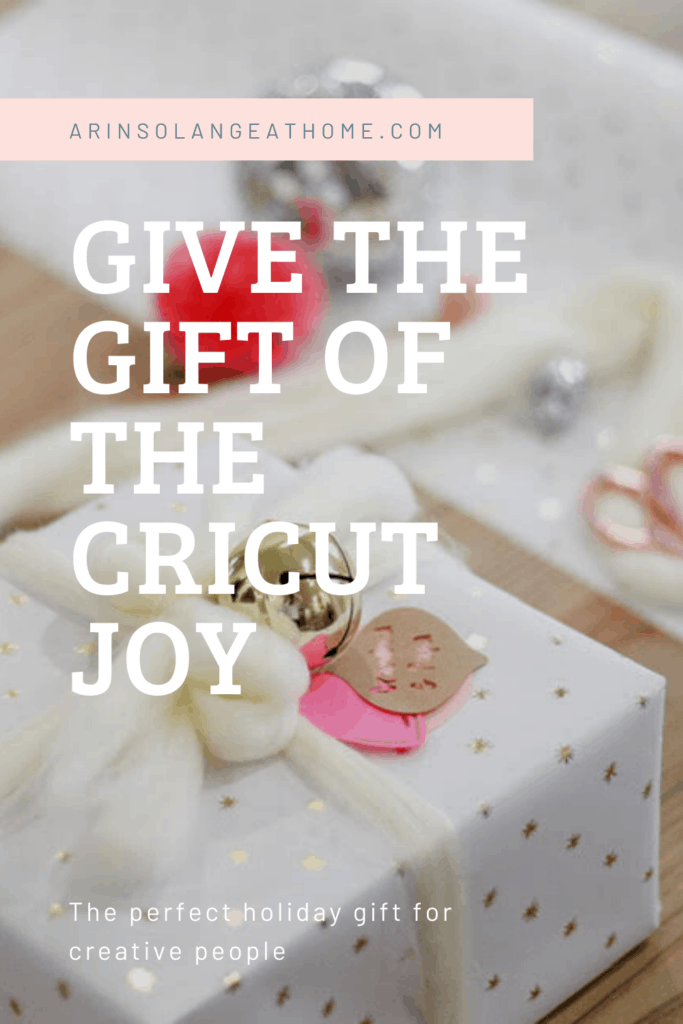 Cricut Joy Holiday Gift that Keeps on Giving - arinsolangeathome