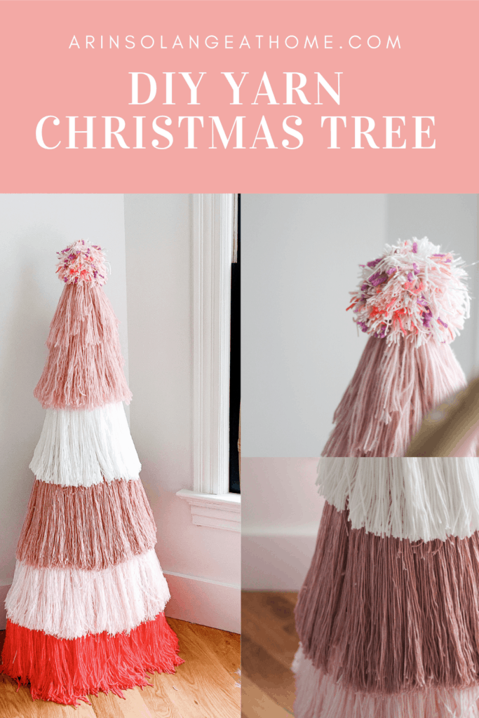 DIY Yarn Christmas Tree