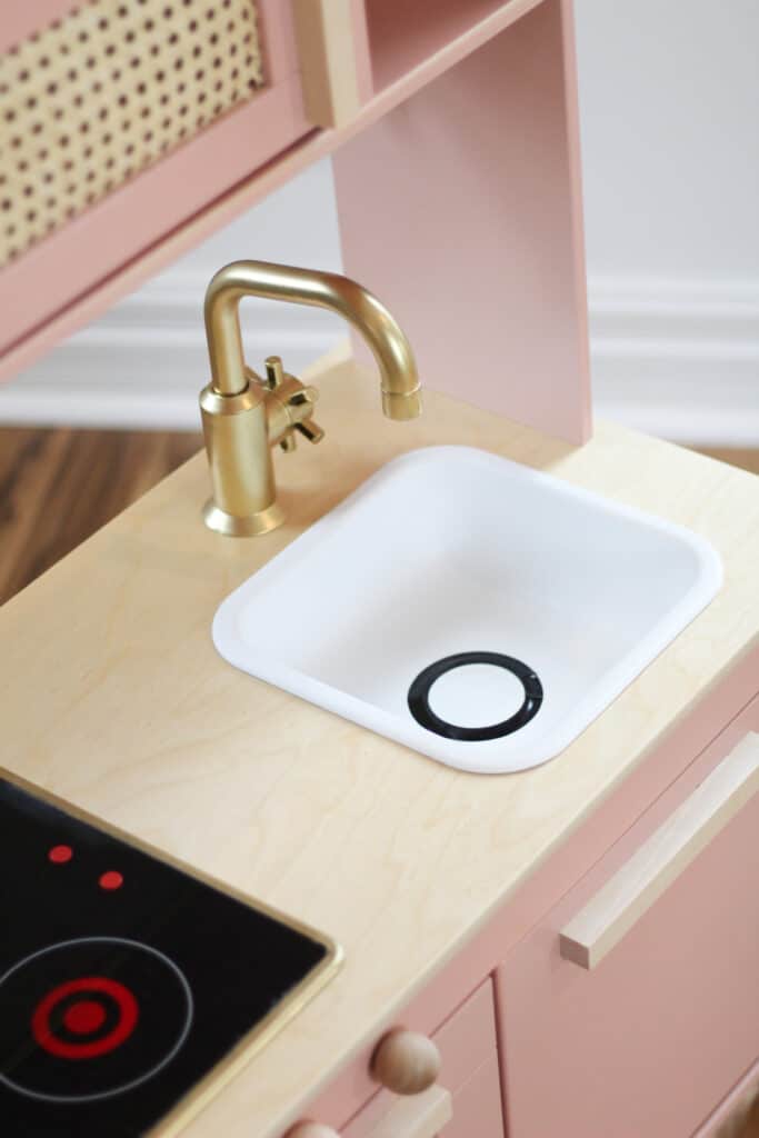 sink in IKEA Play Kitchen 