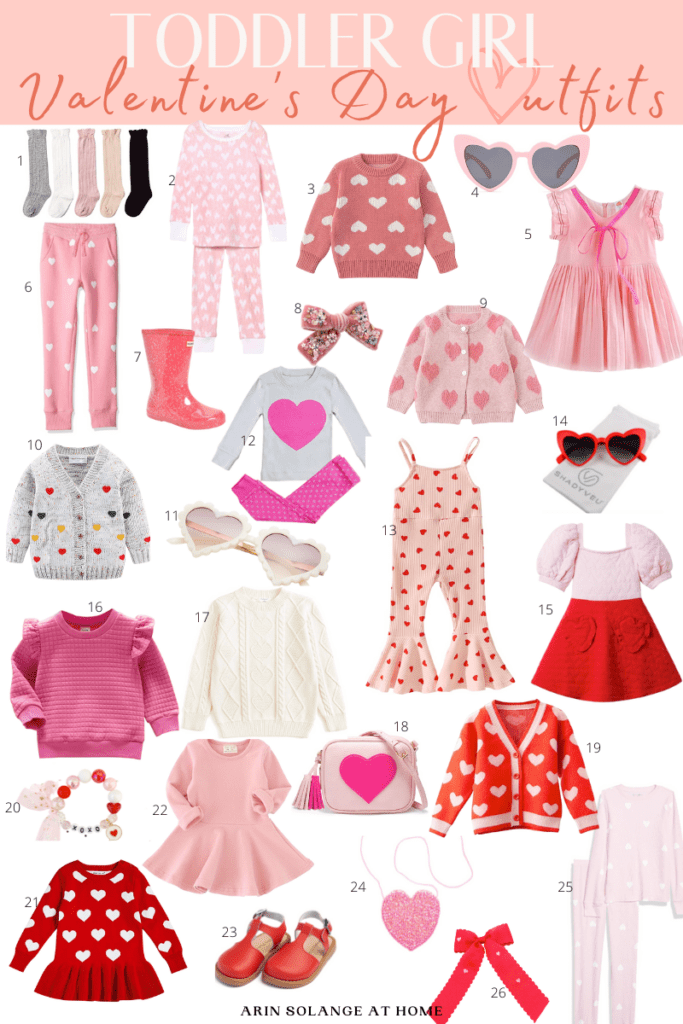 Baby Girl Valentine's Day Outfits - arinsolangeathome