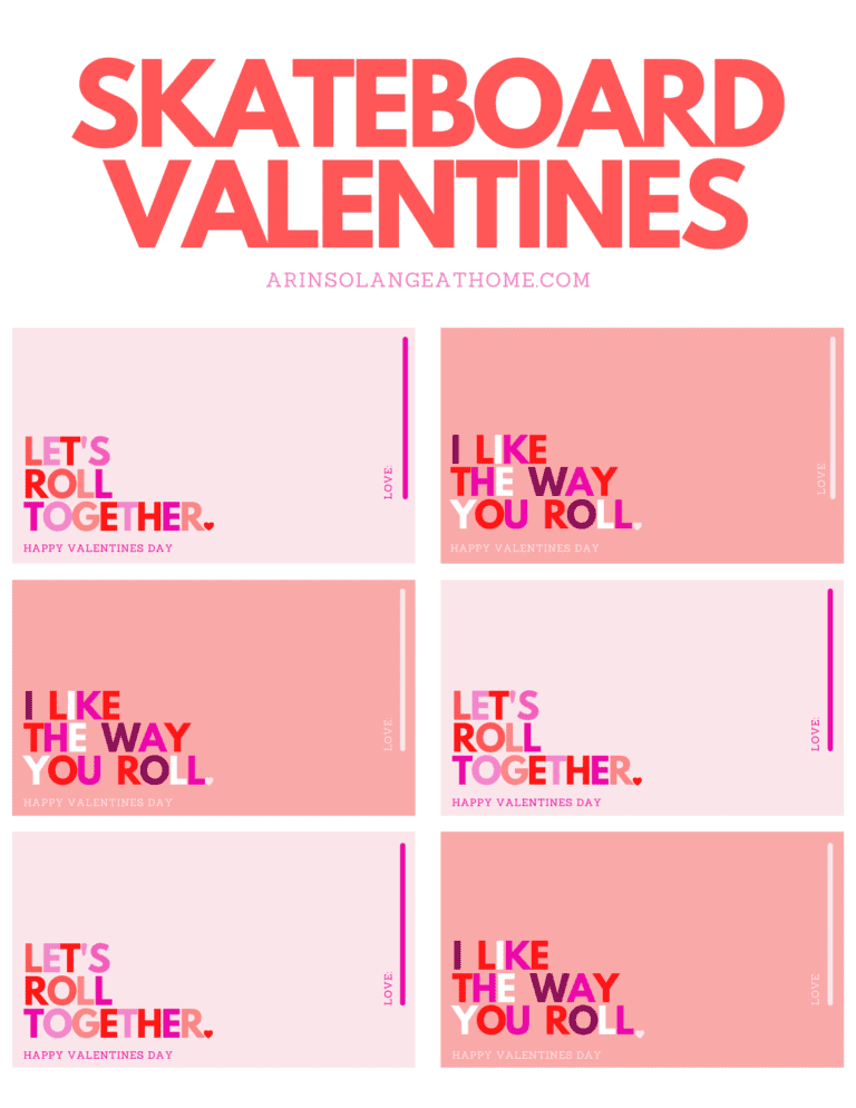Free Valentine Printables arinsolangeathome