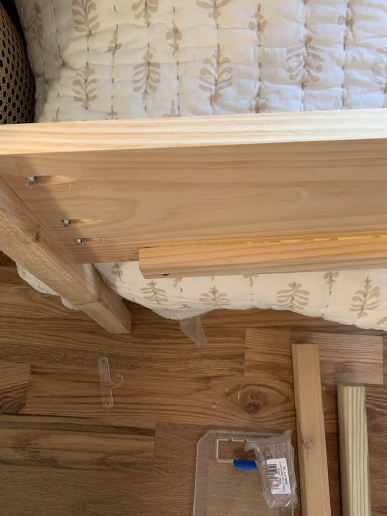 King Canopy Bed Frame DIY Tutorial - arinsolangeathome