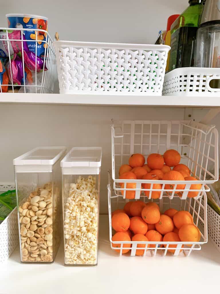 pantry that is organized