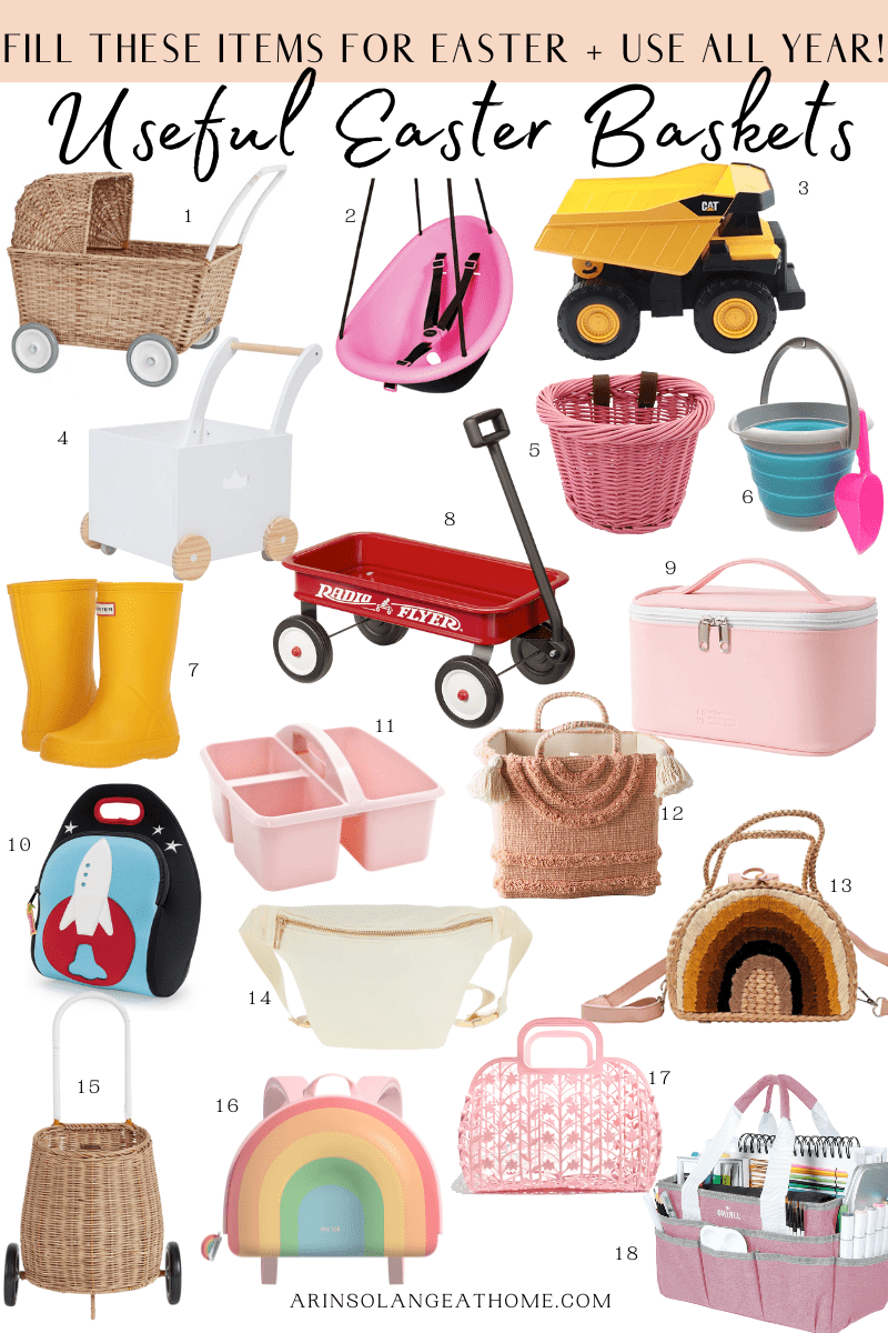 12 Gift Ideas for a Beach Themed Easter Basket for Toddlers