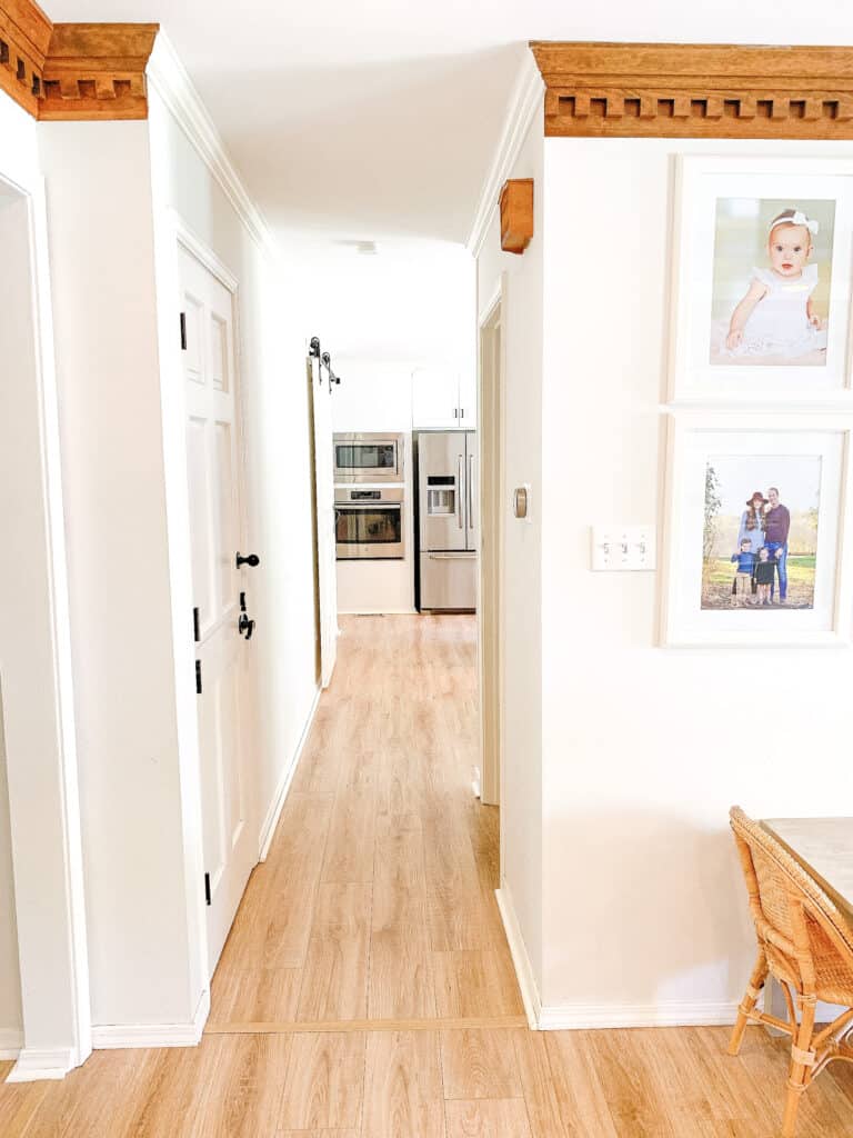 hallway in house