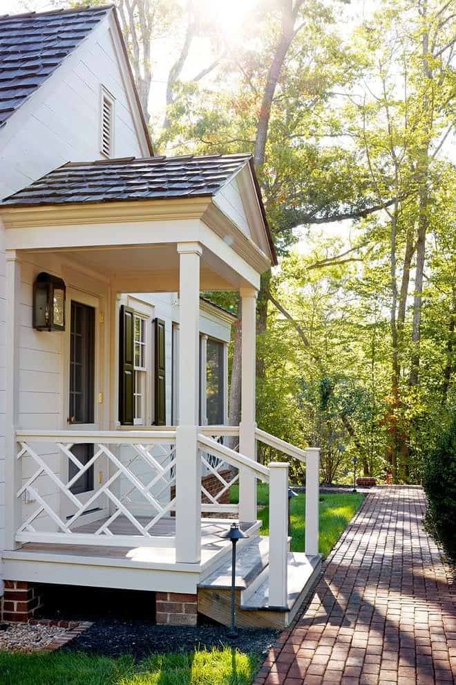 Front Porch Railing Ideas For Any Home, Wooden Front Porch Railing Ideas