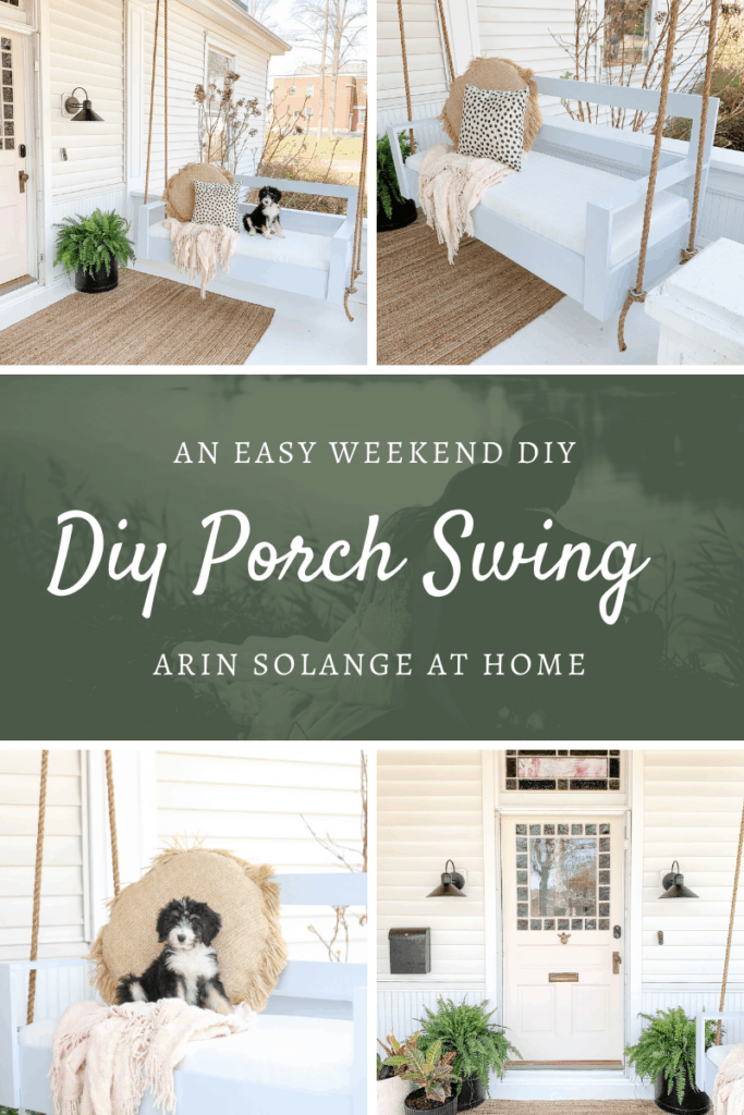 diy front porch swing 